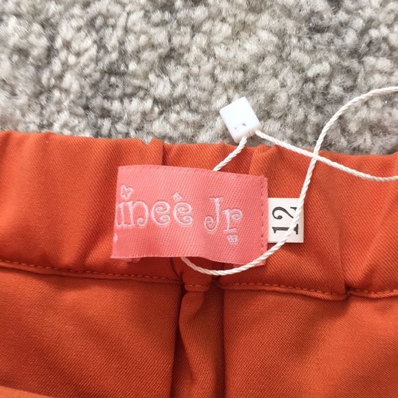 NWT Skirt Pleated Burnt Orange Side Zipper Multiple Sizes - Picture 7 of 10